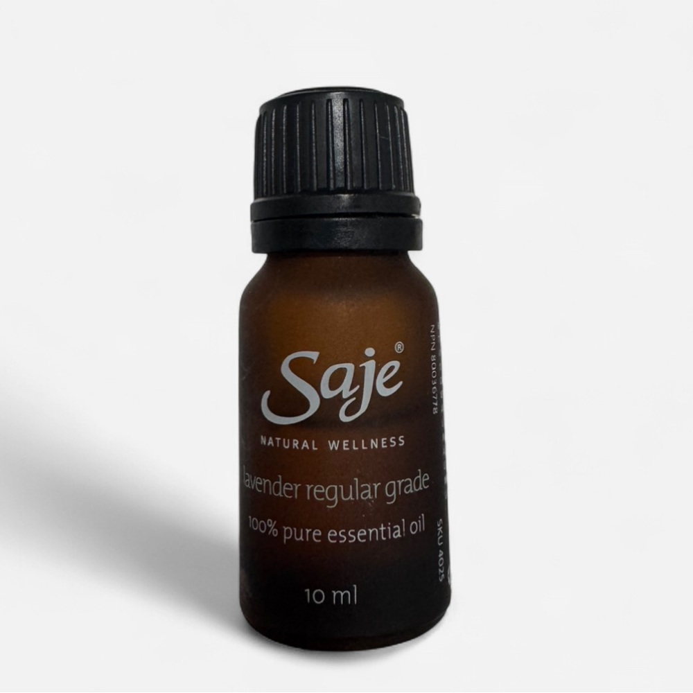 $5 ADD ON Saje Essential Oil Lavender Regular Grade 10mL bottle - 60% Remaining